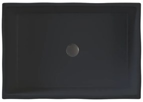 Sanitec Castello 202 Νιπτήρας Συνθετικός Επικαθήμενος 52x39x13cm Anthracit