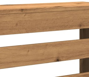 vidaXL Κάλυμμα Καλοριφέρ Αρτισιανή Δρυς 175x20x82εκ Επεξεργασμένο Ξύλο