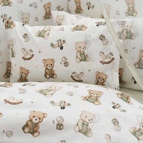 Σετ Σεντόνια Λίκνου 0.70x1.25 Teddy 5206358145157