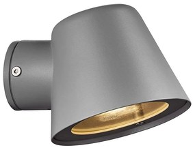 Φωτιστικό Τοίχου Aleria 2019131010 14,7x10,7cm 1xGU10 35W IP44 Grey Nordlux Metal