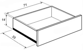 Δίφυλλη Ντουλάπα DIVONI Γκρι 80x50x210cm