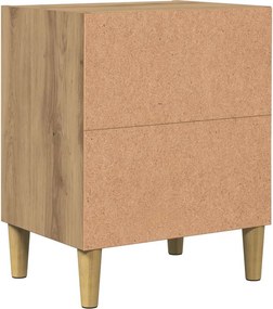 vidaXL Κομοδίνα 2 τεμ. 40x30x50 εκ. από Επεξεργασμένο Ξύλο