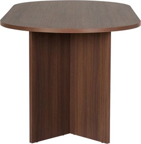 Τραπέζι Sablin Megapap χρώμα καρυδί 180x89,5x75εκ.