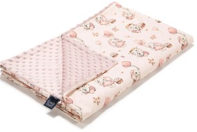 Κουβέρτα Minky Αγκαλιάς (80x100) La Millou Rossie Smoke Rose
