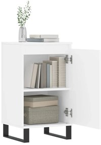 vidaXL Συρταριέρα Λευκή 40 x 35 x 70 εκ. από Επεξεργασμένο Ξύλο