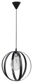 Φωτιστικό Οροφής Κρεμαστό Lama/35 1/L Pendel 34-0063 Black Metal