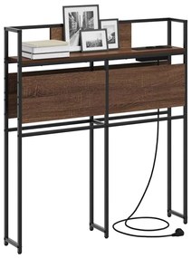 vidaXL Κεφαλάρι Αποθήκης Καφέ δρυς 75 cm Επεξεργασμένο ξύλο