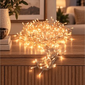 ΣΥΡΜΆΤΙΝΑ &amp; PVC ΛΑΜΠΆΚΙΑ LED LED LIGHTS 120LED WARM WHITE