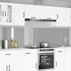 vidaXL Πίσω Πάνελ Κουζίνας 2 pcs Ανοιχτό γκρι 120 x 60 cm