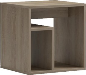 Βοηθητικό τραπέζι Doublo pakoworld sonoma 40x35x40εκ