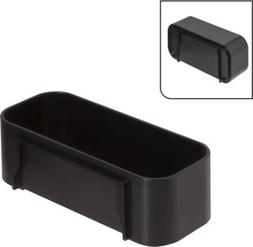 Tiger 2-Store Επιτοίχιο Ράφι 25 cm Black 1500010746