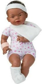 Κούκλα μωρού Berjuan Newborn Αφρικάνα 45 cm (45 cm)
