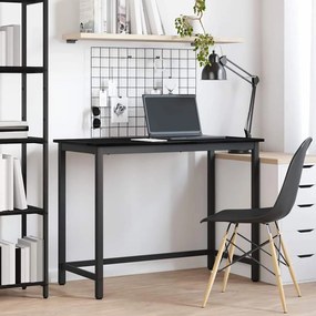 vidaXL τραπέζι Μαύρη Οξυά 80 x 50 x 76,5 εκ