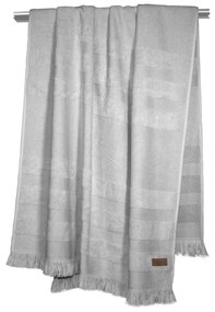 Πετσέτα Θαλάσσης Lagoon Silver Guy Laroche Beach 90x180cm 100% Βαμβάκι
