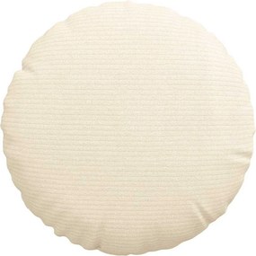 vidaXL Μαξιλάρια καθισμάτων 2 pcs Κρεμ Ø30 x 13 εκ