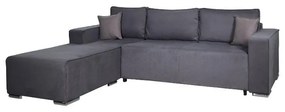 Corner Sofa Serena Left Corner Grey - Light Grey 297x178x86 cm