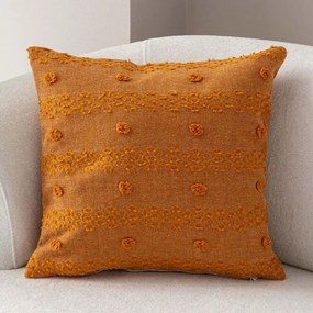 Μαξιλαροθήκη Διακοσμητική Tuffet 881PCR1664 Orange Aberto Design 43X43 Πολυέστερ