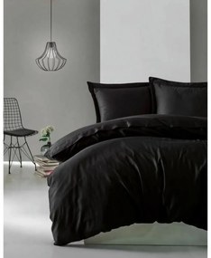 Σετ κάλυμμα παπλώματος Μαύρο 220 x 240 cm