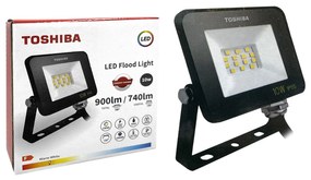 ΠΡΟΒΟΛΕΑΣ ΣΤΕΓΑΝΟΣ LED TOSHIBA IP65 10W 3000K  TOSHIBA 00172831