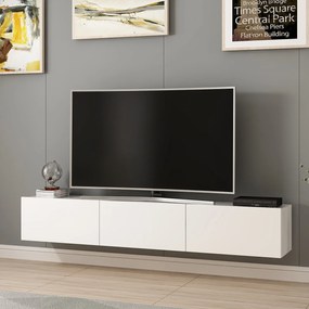 Σύνθεση Τηλεόρασης Λευκό ODROTO 180x32x30