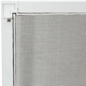 vidaXL Σήτα Εντόμων για Παράθυρα Λευκή 90x120 εκ.
