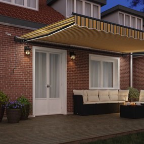 vidaXL Ύφασμα Ομπρέλας Πολύχρωμο 500 x 350 εκ Πολυεστέρας