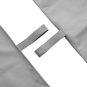 vidaXL Αθλητικές Πετσέτες 2 pcs Σκούρο γκρι 100 x 50 cm