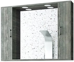 Καθρέπτης Drop Ritmo 95-Σταχτί