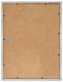 vidaXL Κορνίζες Κολάζ για Τοίχο 5 τεμ. Ασημί 50 x 60 εκ. MDF