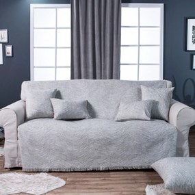 Ριχτάρι Oregon 11 Light Grey Teoran Two-seater 180x250cm Ακρυλικό-Πολυέστερ