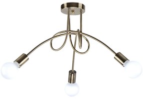 KQ 2627/3 QUIRKY ANTIQUE BRONZE CEILING LAMP Z3 HOMELIGHTING 77-8089