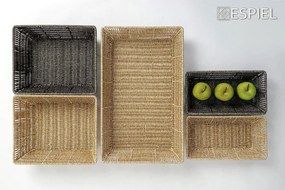 Καλάθι Αποθήκευσης (32.5x17.5x6.5) Espiel Μπεζ KOD123