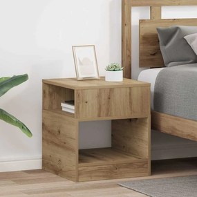 vidaXL End Table 2 τμχ. Artisan Oak 40,5 x 40 x 45 εκ