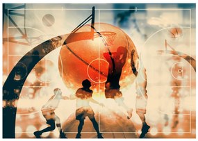 Φωτοταπετσαρία - I love basketball! 100x70