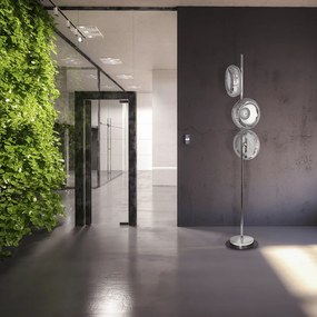 Επιδαπέδιο Φωτιστικό Mercurio 36W 4000K Νίκελ