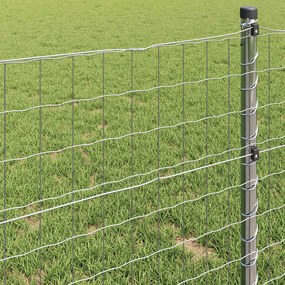 vidaXL Φράχτης Εuro 1,5 x 10 m Σίδηρος με επικάλυψη PVC