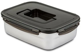 Nava Φαγητοδοχείο Ανοξείδωτο Ορθογώνιο Acer 2500ml 10-002-005