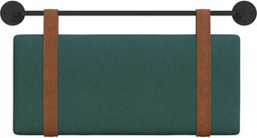 vidaXL Κρεμαστό Κεφαλάρι Σκούρο Πράσινο Αντίκα PU