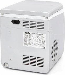 Ice Machine - 15kg/day - Bullet Cubes - Air Cooled