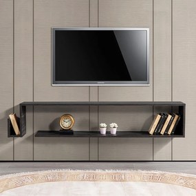 Έπιπλο τηλεόρασης επιτοίχιο Regnar rebab 168x25x31εκ