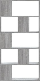 vidaXL Βιβλιοθήκη 5Επιπέδων Sonoma Δρυς 80,5x23,5x162,5 εκ. Επεξ. Ξύλο
