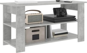 vidaXL Βάση τηλεόρασης Σκυρόδεμα Γκρι 100 x 40 x 50 cm