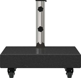 vidaXL Βάση ομπρέλας Μαύρο 45 x 25 x 45 εκ. Γρανίτης