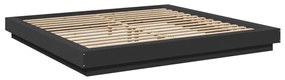 vidaXL Πλαίσιο Κρεβατιού Μαύρο 180 x 200 εκ. από Επεξεργασμένο Ξύλο