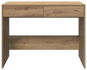 vidaXL Γραφείο Αρτισιανή Δρυς 101x50x76,5 εκ. από Επεξεργασμένο Ξύλο