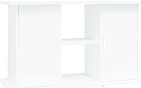 vidaXL Βάση Ενυδρείου Λευκή 101 x 41 x 58 εκ. από Επεξεργασμένο Ξύλο