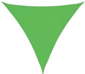 vidaXL Πανί Σκίασης Ανοιχτό Πράσινο 4,5x4,5x4,5 μ. από HDPE 160 γρ./μ²