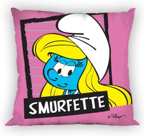 Διακοσμητικό Μαξιλάρι (40x40) Dimcol Smurfs 18