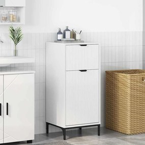 vidaXL Ντουλάπι Μπάνιου με συρτάρι Γυαλιστερό λευκό 39.5 x 36 x 88 εκ