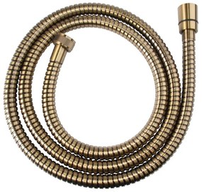 Ferro W34 Old Bronze Σπιράλ Ντους Μπρονζέ Μεταλλικά Στοιχεία 1,5m
